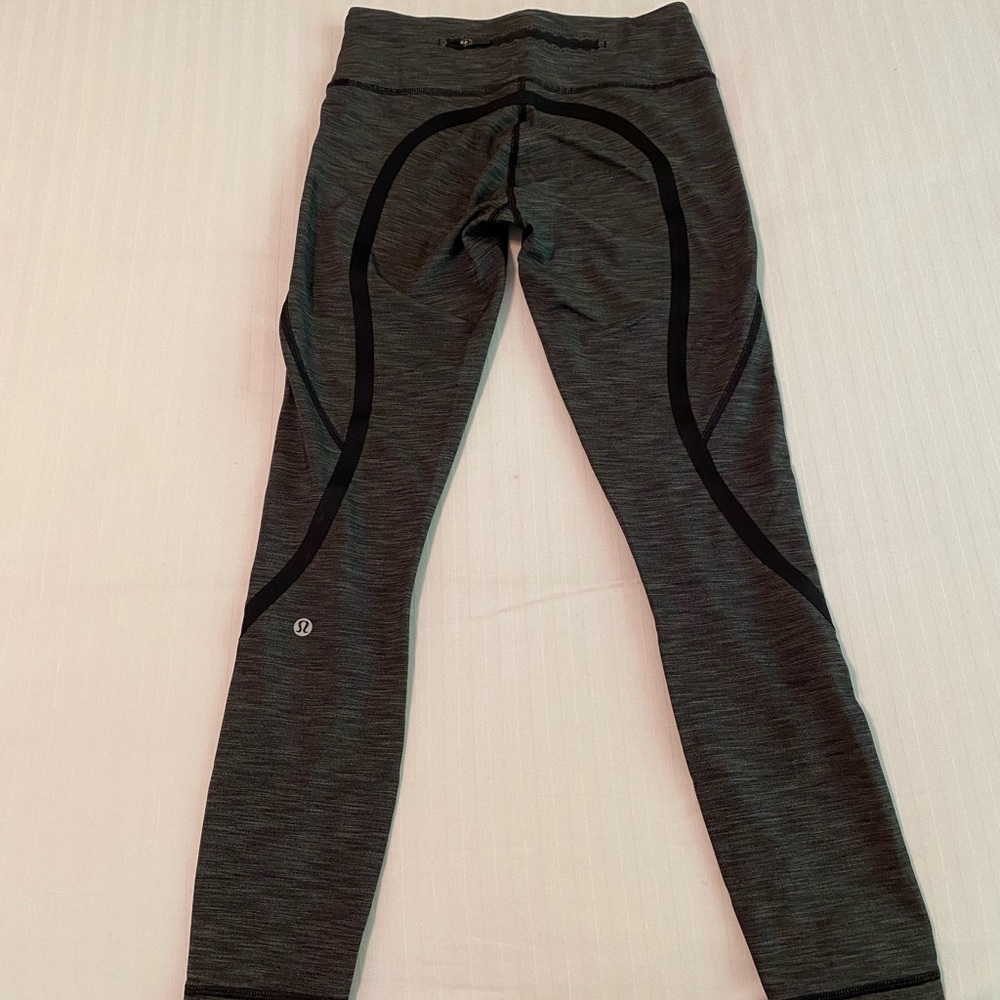 Lululemon Women’s Swift Speed High-Rise Crop 21" Heathered Black
